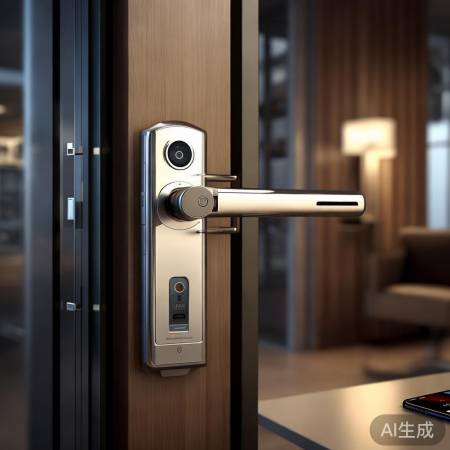 指纹锁安全高,防撬报警保安心