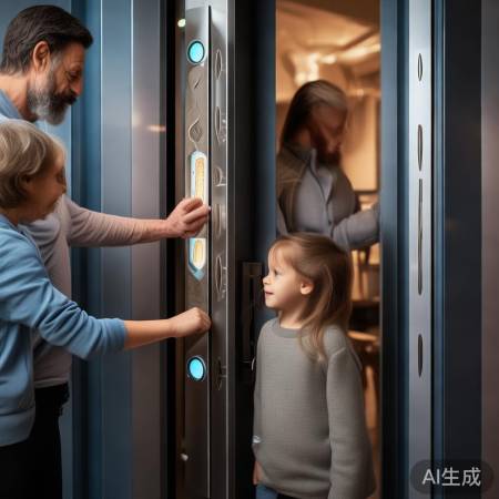 青稞指纹锁,家人朋友指纹管理,