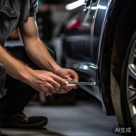 调整锁舌弹性,消除关门响声