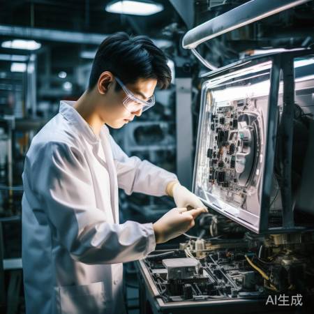 断电后拆盖，安全维修消毒柜