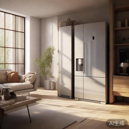 客厅布局新思：冰箱入厅？