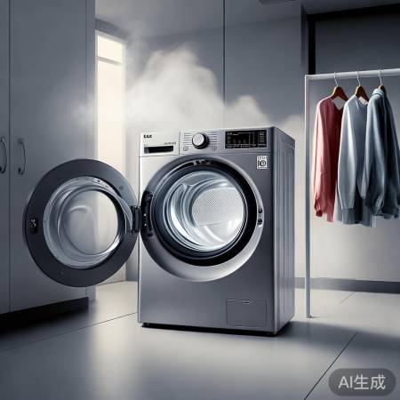 LG洗衣机:蒸汽洗净,桶自洁,