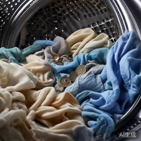 洗衣机内异物影响平衡