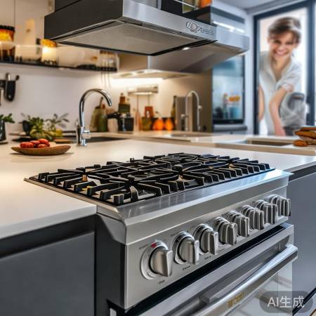 “913515燃气灶，燃烧技术