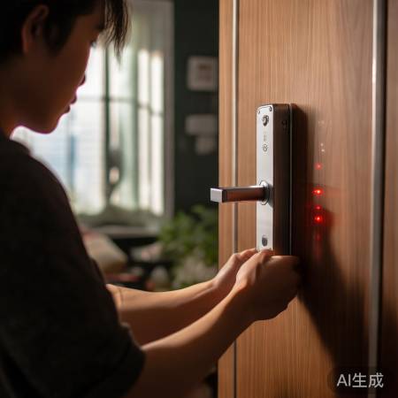 “智能锁异常速联系厂家维修”