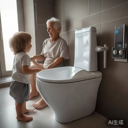 智能马桶,温暖冬天,全家喜爱。
