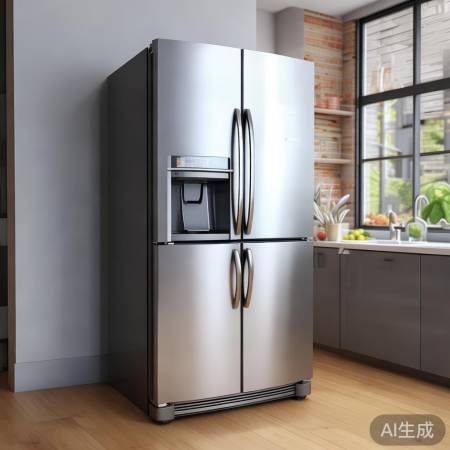 无霜冰箱省电耐久，门勿频开。