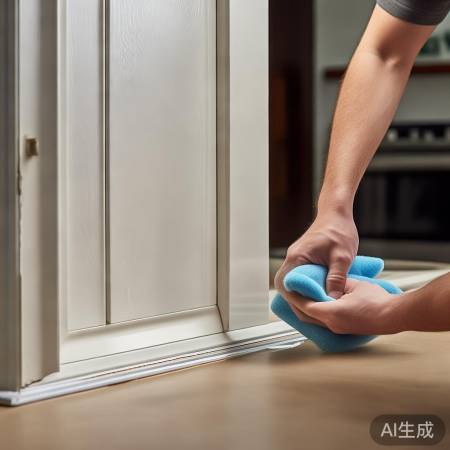 清洁门封条,严实贴合门框