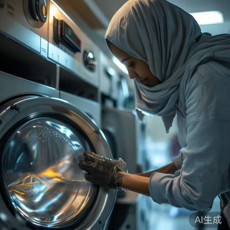 洗衣机清洁,保障健康洗衣