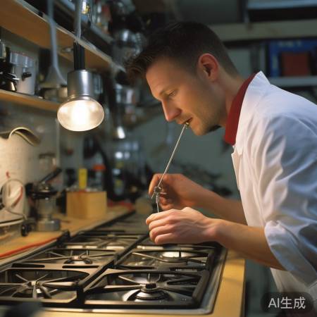 热水器清理：铁丝刷除堵塞，检查