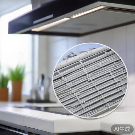 油烟机滤网,净化室内空气。