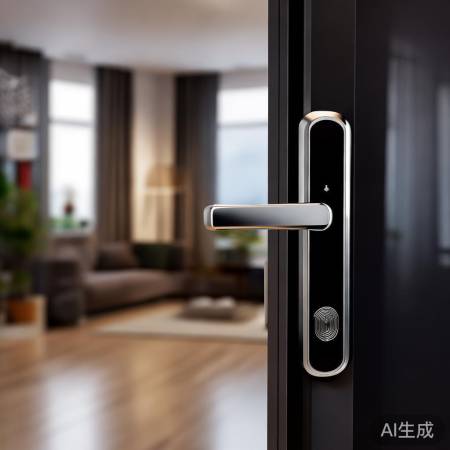 “小米指纹锁,时尚高性价比,多