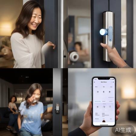 白山指纹锁:便捷智能,轻松掌握