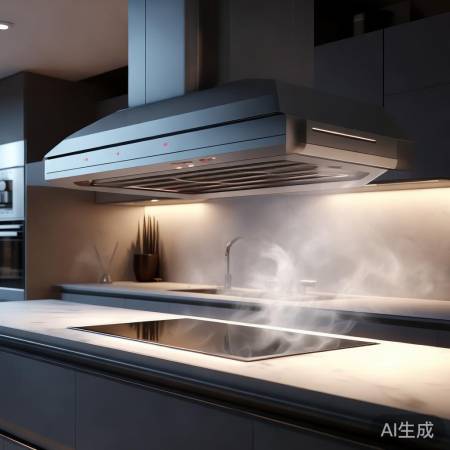 “低噪油烟机，生活更宁静”