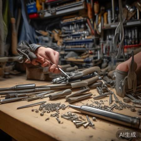 备螺丝刀、铲刀、钳子,五金超市