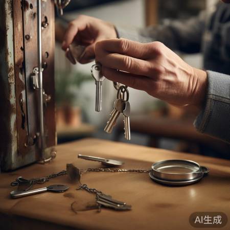 定期检查钥匙锁具，防磨损，保安