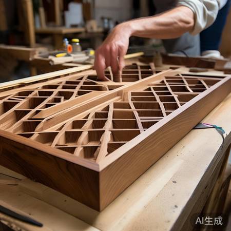 实木板材、螺丝钉、工具齐全，制