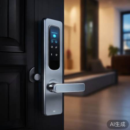 智能锁人性化,静音解锁,访客无