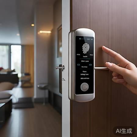 智能指纹锁,设置上锁时间