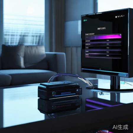 光纤硬盘连电视，简单三步搞定。