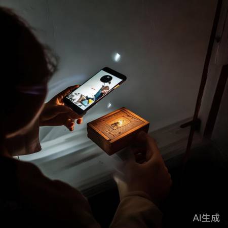 夜间照明神器，手机/手电筒照亮