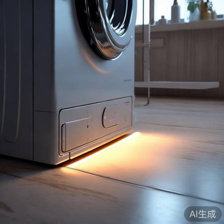 美的洗衣机底闪光原因及解决