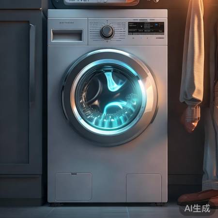 洗衣机底部闪光,速查隐患防火灾