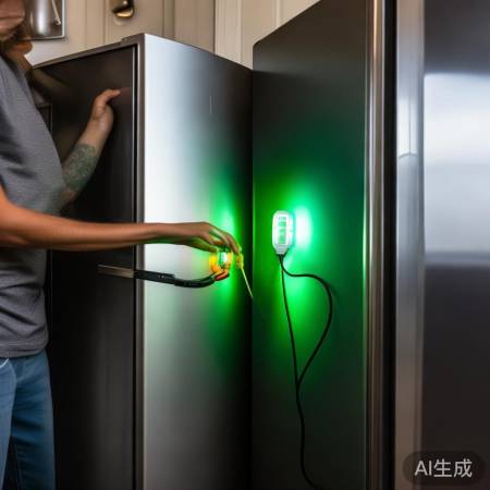 测电确认，冰箱接入，启动完毕！