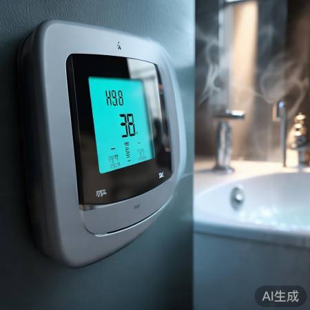 调温旋钮,安全洗澡无忧