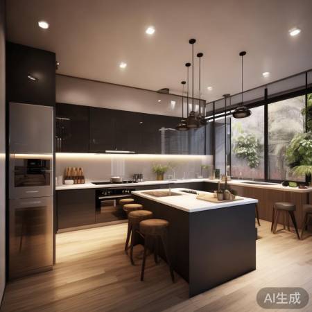 “名气2570抽油烟机,厨房安