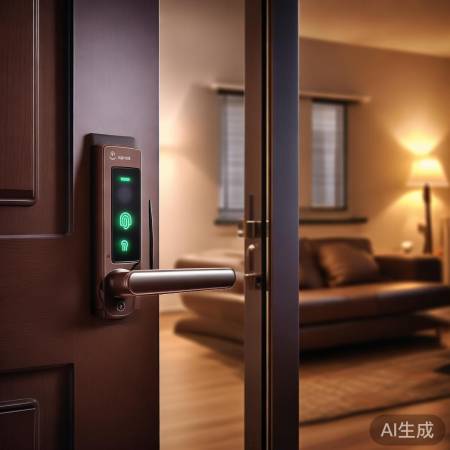 巧克力指纹锁,守护家安全。