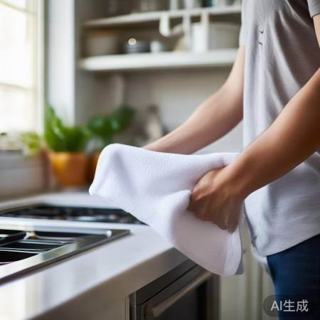 “关电源，备布巾，清洁过滤网。