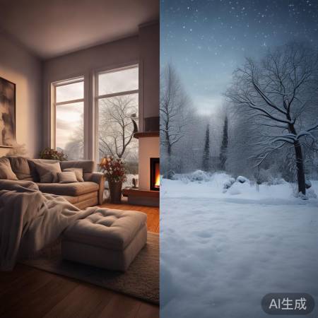 温差大，室内保暖注意