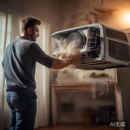 热风循环故障，风扇风道需清理