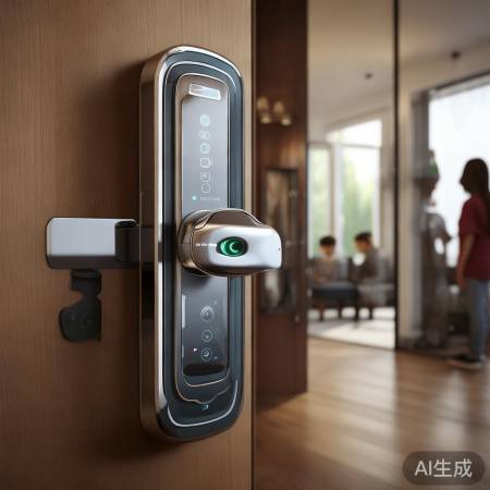 指纹锁智能、时尚、普及化