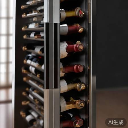 环保红酒柜，不锈钢酒架。