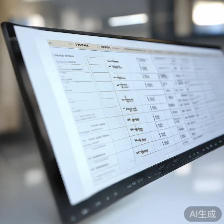 展示价格一览表