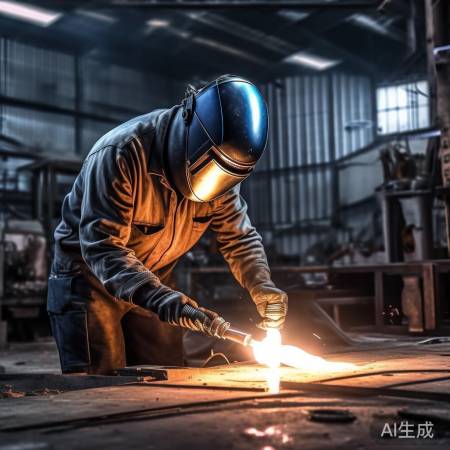 焊接姿势要端正,效率高减疲劳。