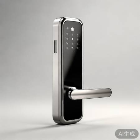 “忠恒智能锁，时尚耐用，安全便