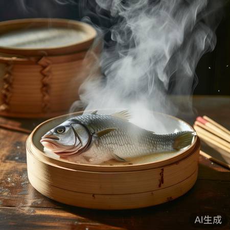 “蒸鱼耗时久，美味不等待”