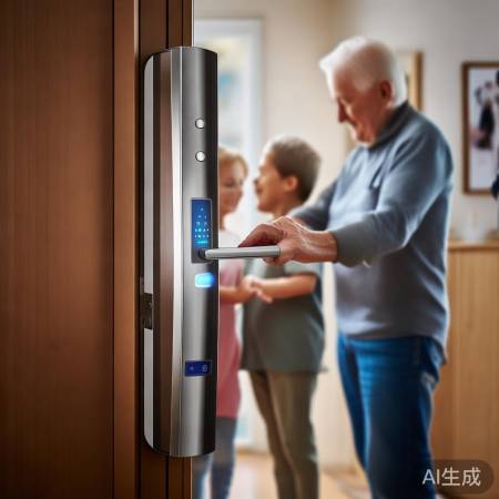 普玛斯指纹锁，多解锁方式，便捷