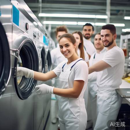 专业团队洗护，洗衣机呵护专家。