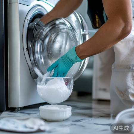 洗衣机清洁，白醋小苏打妙招