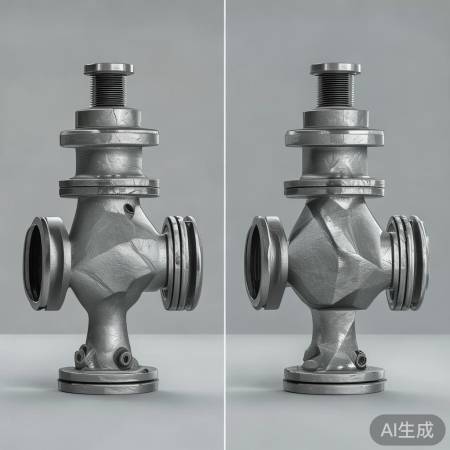 阀门结构：直通便捷，角通紧凑