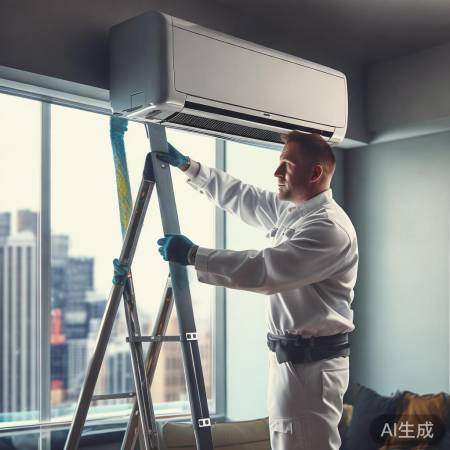 空调清洗：100-500元，高