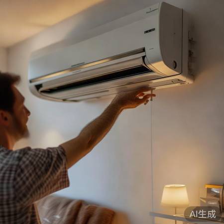 空调移位防滴水