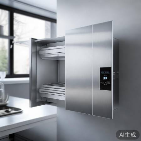 智能消毒柜拆装,慎护智能与墙壁