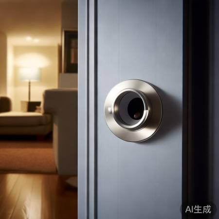 猫眼安装简便，旧孔可直接装