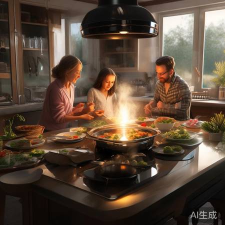 雅士林集成灶，家庭美食新天地！