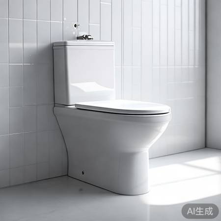 马桶材质选不锈钢或陶瓷，防菌耐